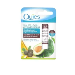 Quies Soin des Lèvres Stick Régénérant Avocat et Beurre de Karité 4.5g