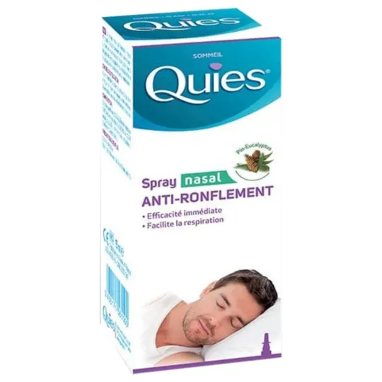 Quies Spray Nasal Anti-Ronflement 15ml Quies Spray Nasal Anti-Ronflement 15ml