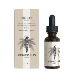 Remedeus Origin Huile de Chanvre CBD 10ml-10%