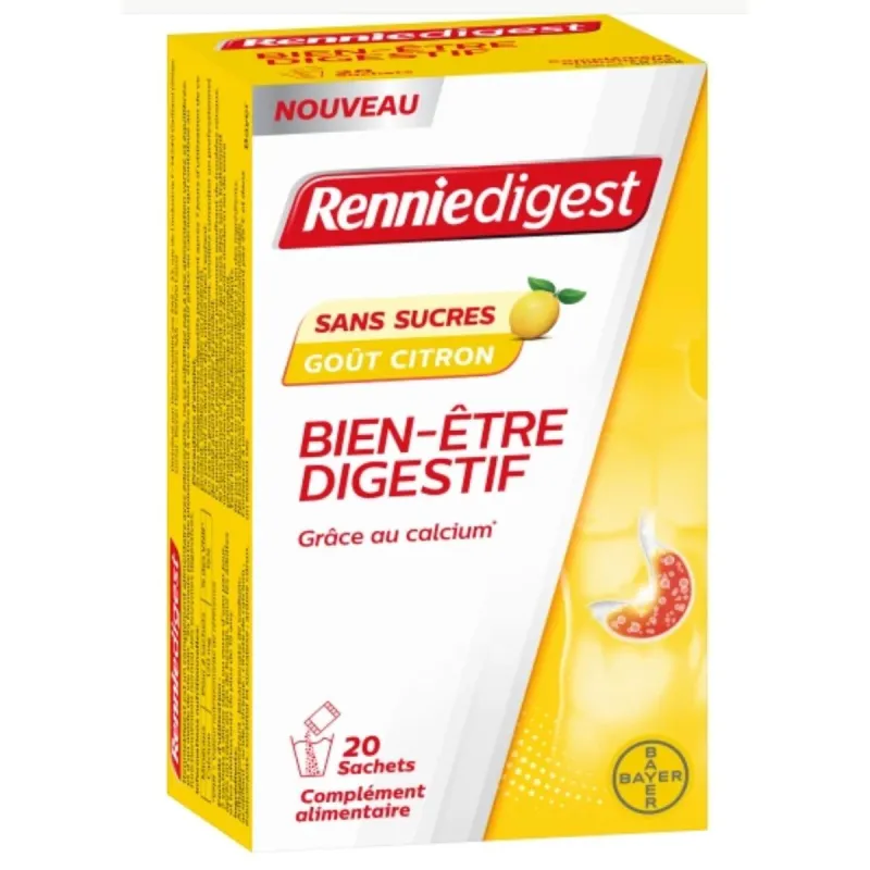 Renniedigest Bien-être Digestif 20 Sachets Renniedigest Bien-être Digestif 20 Sachets