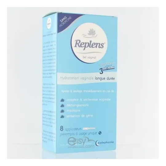 Replens Gel Vaginal 8 Applicateurs Replens Gel Vaginal 8 Applicateurs