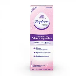 Replens Gel Vaginal Traitement des Odeurs 3 unidoses