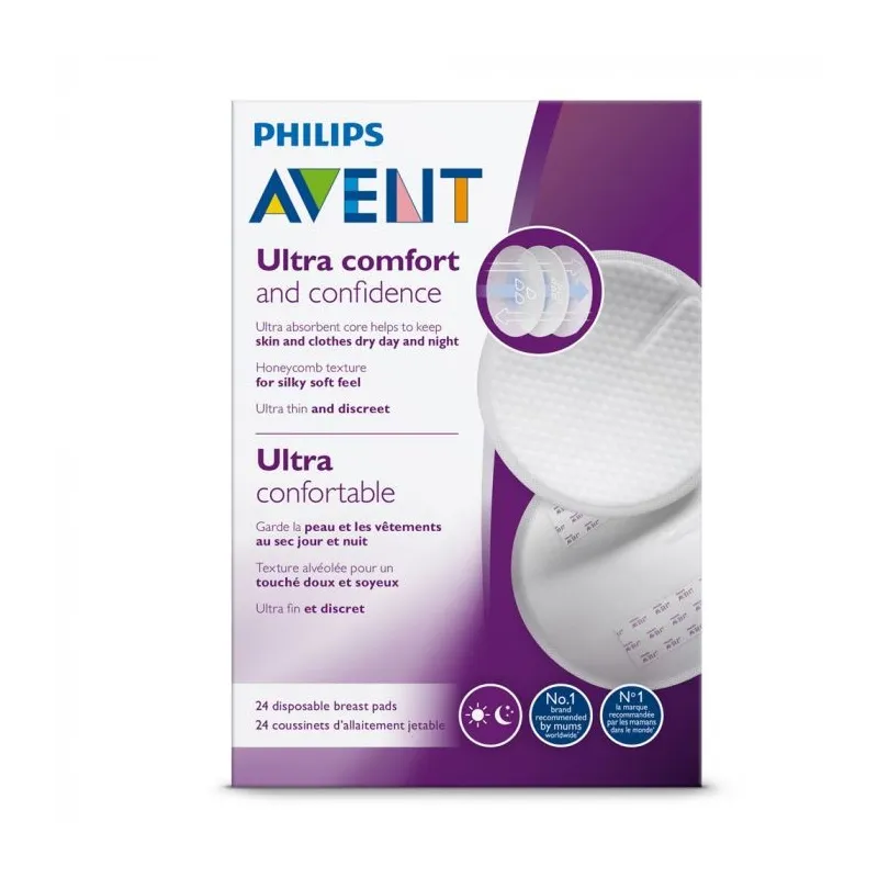 Avent 24 Coussinets d'Allaitement Ultra Confort