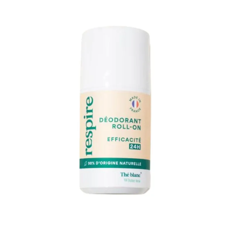 Respire Déodorant Roll-on Thé Blanc Vegan 50ml