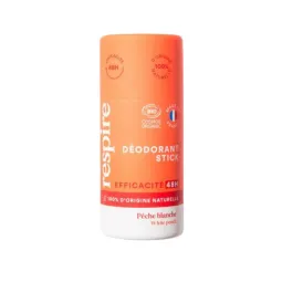 Respire Déodorant Stick Pêche Blanche Bio Vegan 50g