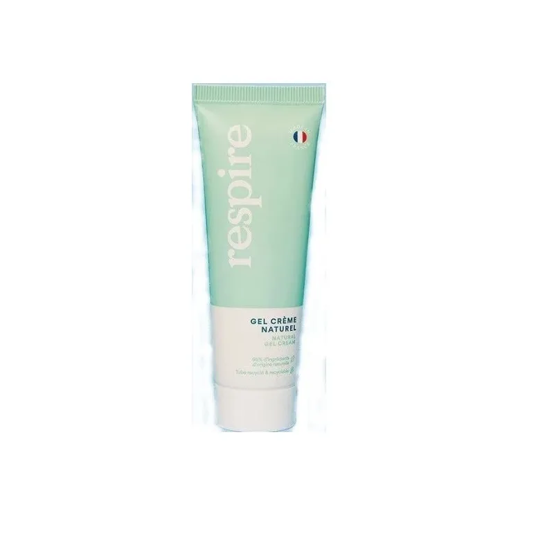 Respire Gel-Crème Hydratant Naturel Vegan 50ml Respire Gel-Crème Hydratant Naturel Vegan 50ml
