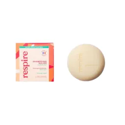 Respire Shampooing Solide Cheveux Normaux Pêche du Verger 75g