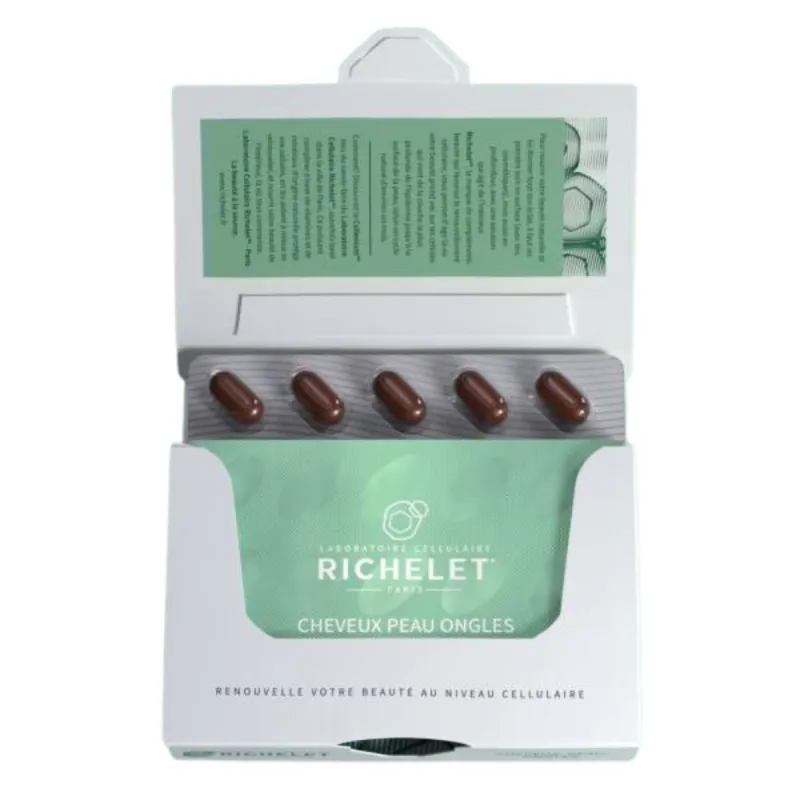 Richelet Cheveux Peau Ongles 90 Capsules