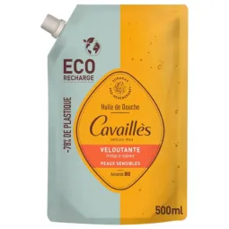 Rogé Cavaillès Huile Bain Douche Veloutante Eco-recharge 500ml