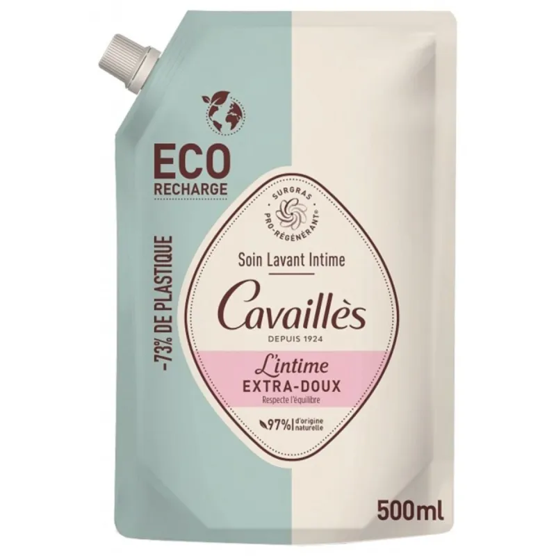 Rogé Cavaillès Intime Soin Lavant Extra-doux Eco-Recharge 500ml