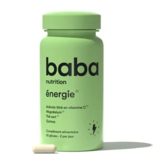 Baba Nutrition Energie 60 gélules Baba Nutrition Energie 60 gélules