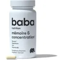 Baba Nutrition Mémoire & Concentration 60 Gélules Baba Nutrition Mémoire & Concentration 60 Gélules