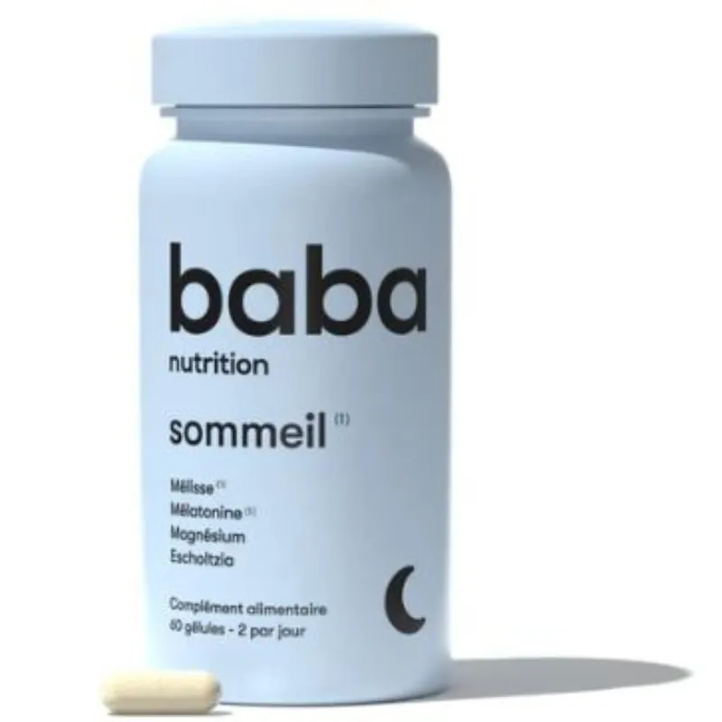 Baba Nutrition Sommeil 60 gélules Baba Nutrition Sommeil 60 gélules