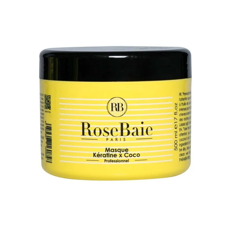 RoseBaie Kératine Coco Masque 500ml RoseBaie Kératine Coco Masque 500ml
