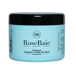 RoseBaie Kératine Huile de Ricin Masque 500ml