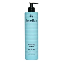 RoseBaie Kératine Huile de Ricin Shampooing 500ml