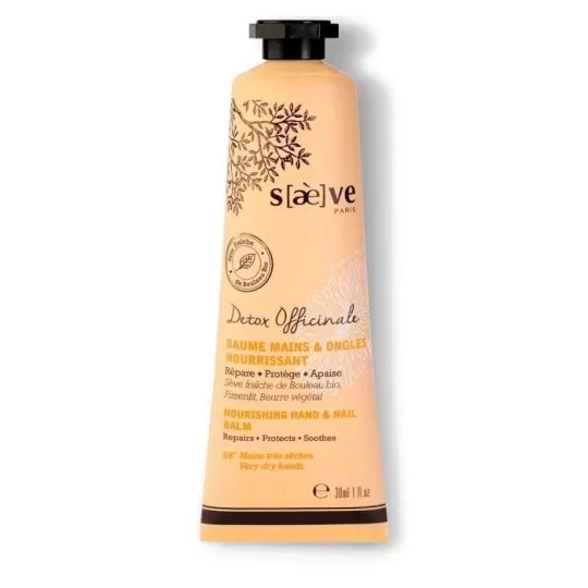 Saève Detox Officinale Baume Mains&Ongles Nourrissant 30ml Saève Detox Officinale Baume Mains&Ongles Nourrissant 30ml