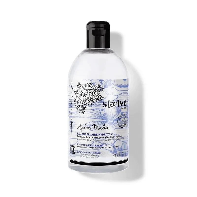 Saève Hydra Malva Eau Micellaire Hydratante 500ml Saève Hydra Malva Eau Micellaire Hydratante 500ml