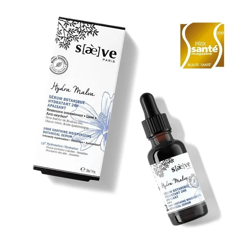 Saève Hydra Malva Sérum Botanique Hydratant Apaisant 30ml Saève Hydra Malva Sérum Botanique Hydratant Apaisant 30ml