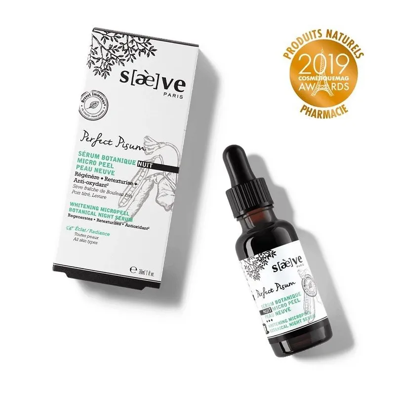 Saève Perfect Pisum Sérum Botanique Nuit 30ml Saève Perfect Pisum Sérum Botanique Nuit 30ml