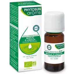 Basilic à Linalol Bio Huile Essentielle Phytosun 5ml