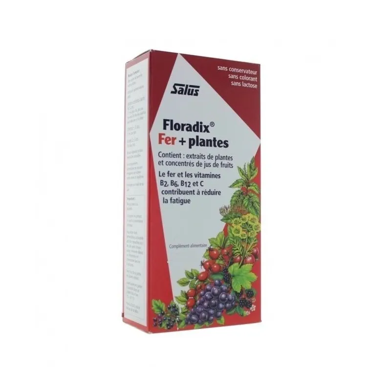 Salus Floradix Fer+Plantes 250ml Salus Floradix Fer+Plantes 250ml