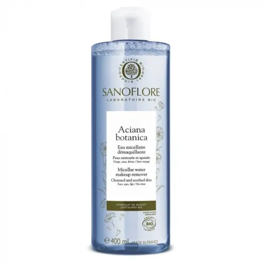 Sanoflore Aciana Botanica Eau Micellaire Démaquillante Bio 400ml Sanoflore Aciana Botanica Eau Micellaire Démaquillante Bio 400ml