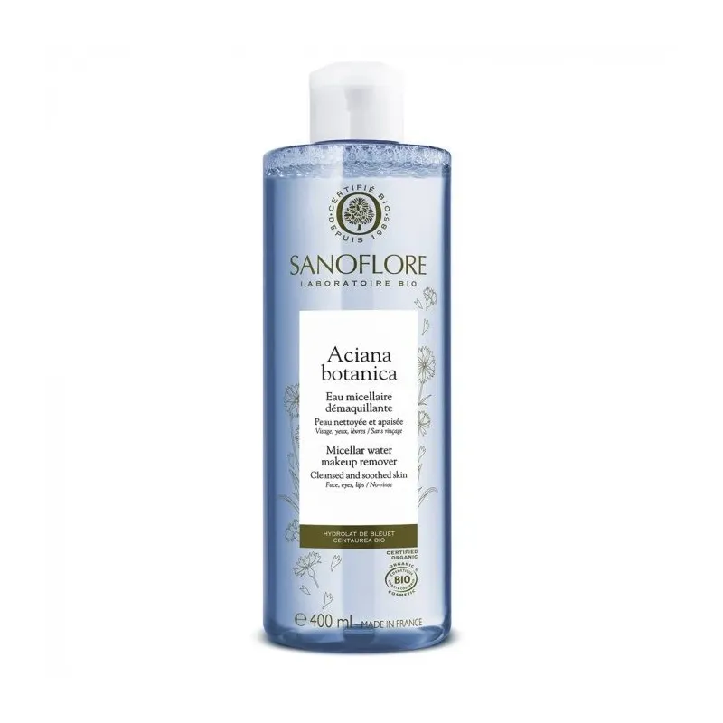 Sanoflore Aciana Botanica Eau Micellaire Démaquillante Bio 400ml Sanoflore Aciana Botanica Eau Micellaire Démaquillante Bio 400ml