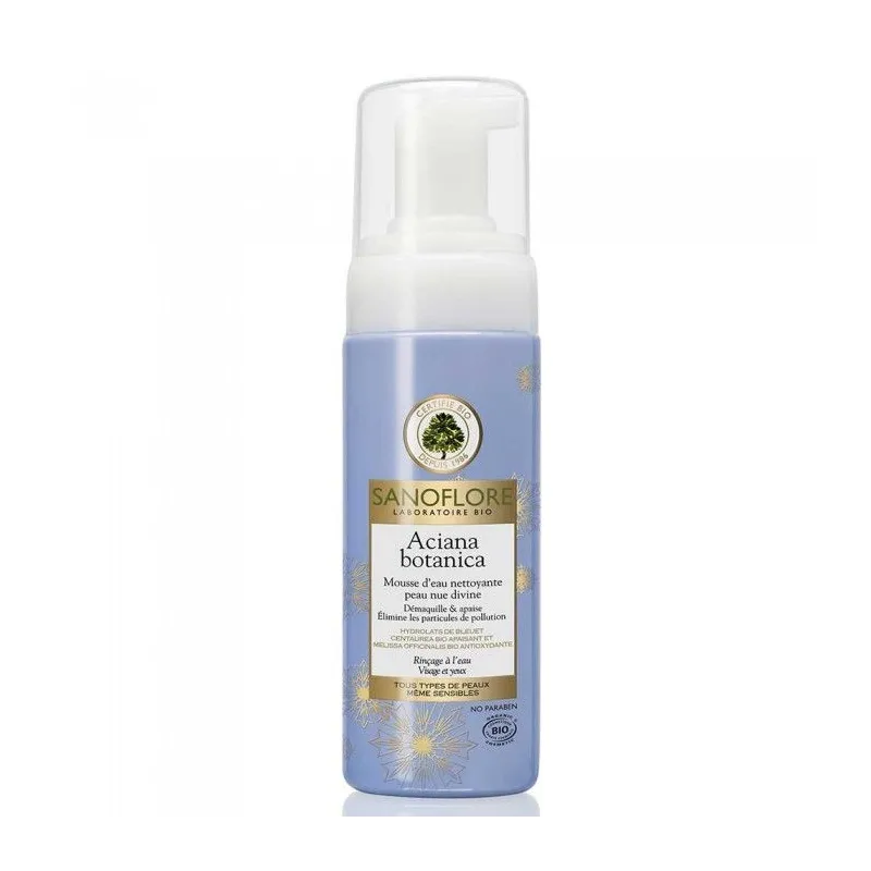 Sanoflore Aciana Botanica Mousse d'Eau Nettoyante 150ml