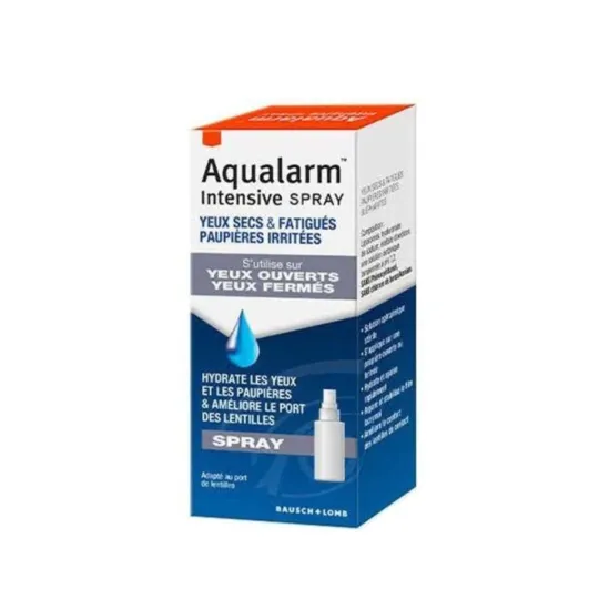 Bausch&Lomb Aqualarm Intensive Yeux Secs Spray 10ml Bausch&Lomb Aqualarm Intensive Yeux Secs Spray 10ml