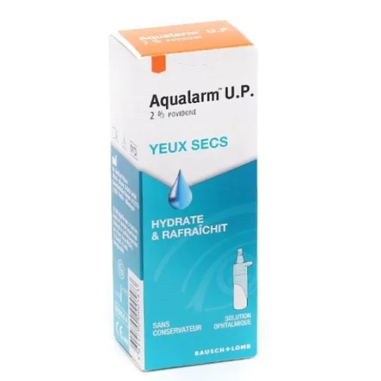 Bausch&Lomb Aqualarm U.P. Yeux Secs 10ml Bausch&Lomb Aqualarm U.P. Yeux Secs 10ml
