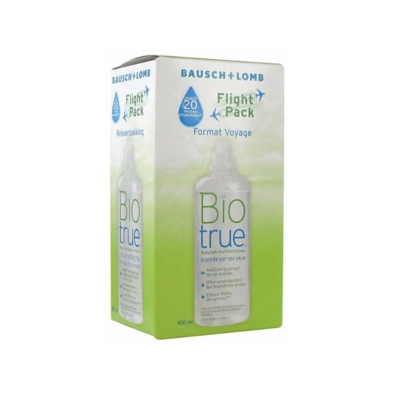 Bausch&Lomb Biotrue Solution Lentilles Multifonctions Voyage 100ml
