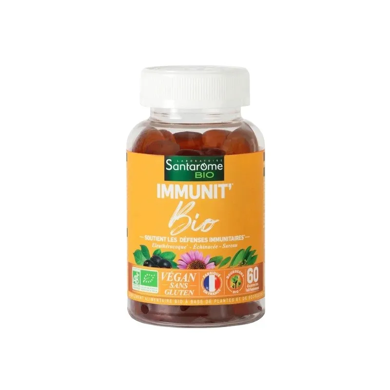 Santarôme Bio Immunit'Bio Vegan 60 Gummies Santarôme Bio Immunit'Bio Vegan 60 Gummies
