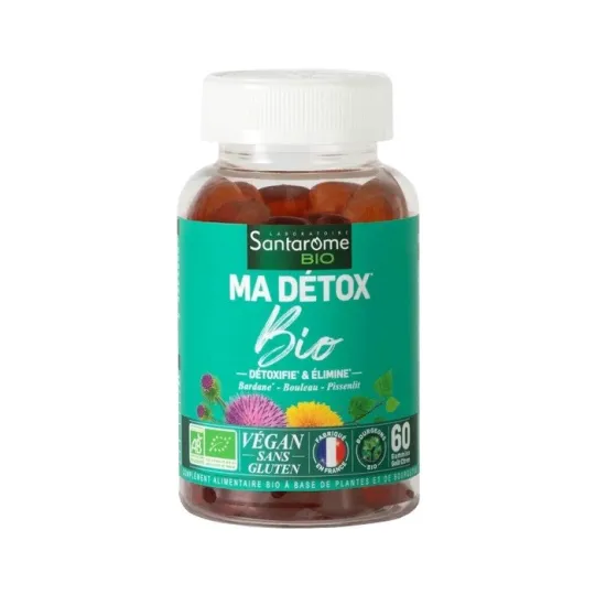 Santarôme Bio Ma Détox Bio Vegan 60 Gummies Santarôme Bio Ma Détox Bio Vegan 60 Gummies