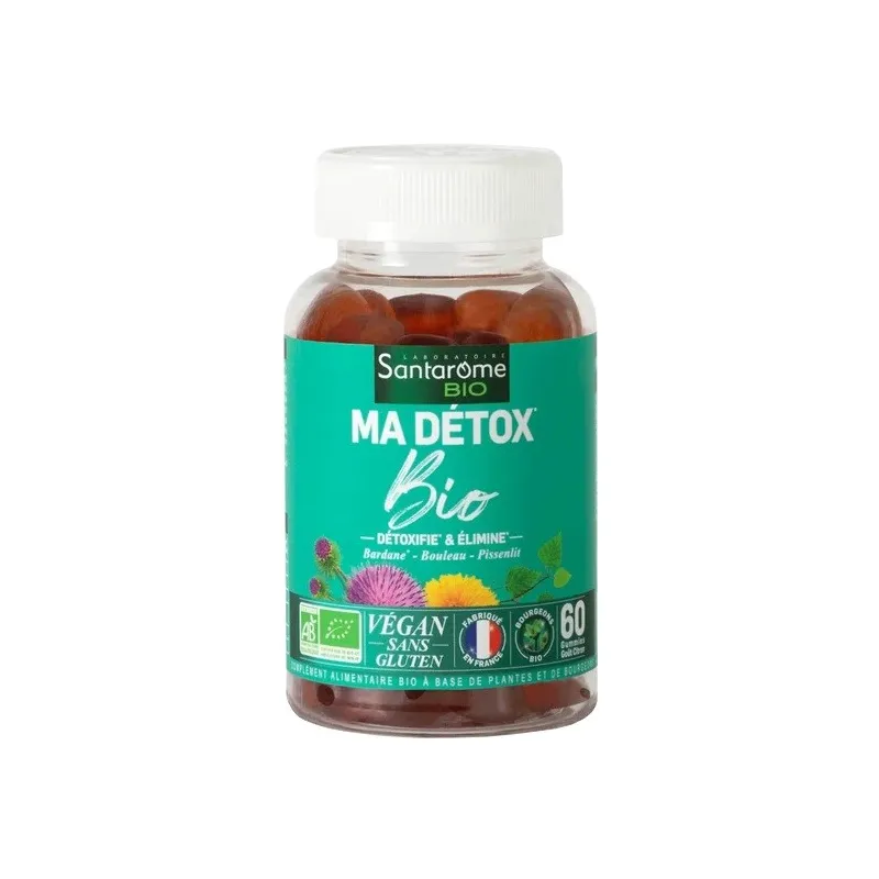 Santarôme Bio Ma Détox Bio Vegan 60 Gummies Santarôme Bio Ma Détox Bio Vegan 60 Gummies
