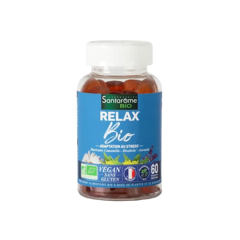 Santarôme Bio Relax 60 Gummies Vegan Santarôme Bio Relax 60 Gummies Vegan