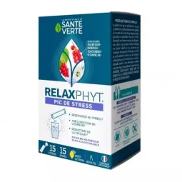Santé Verte RelaxPhyt Pic de Stress 15 Sticks