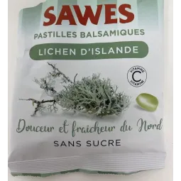 Sawes Pastilles Balsamiques Lichen d'Islande 50g