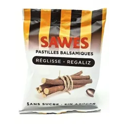 Sawes Pastilles Balsamiques Réglisse 50g