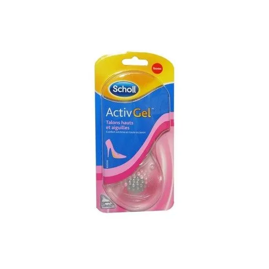 Scholl Activgel Semelles Talons Hauts at Aiguilles x2 Scholl Activgel Semelles Talons Hauts at Aiguilles x2