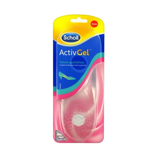 Scholl Activgel Semelles Talons Quotidiens x2 Scholl Activgel Semelles Talons Quotidiens x2