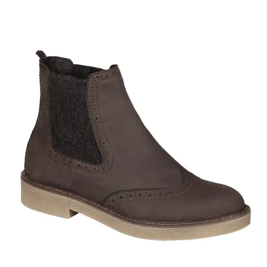 Scholl bottines Rudy 37 -marron foncé Scholl bottines Rudy 37 -marron foncé