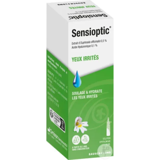Bausch&Lomb Sensioptic Yeux Irrités 10ml