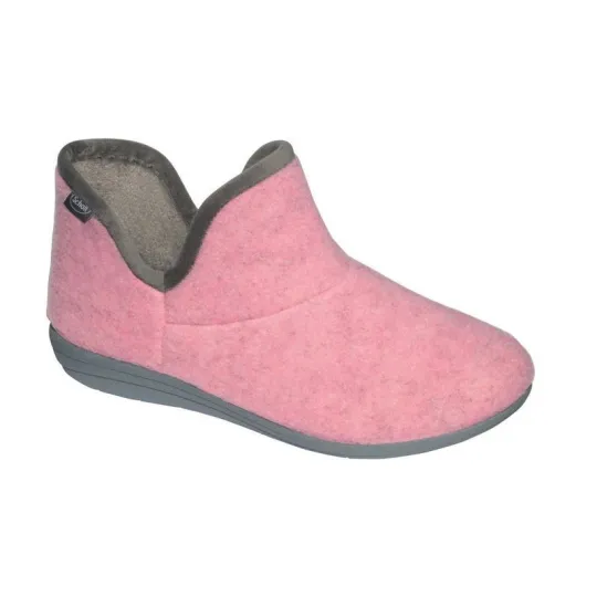 Scholl chaussons Creamie bootie rose-40 Scholl chaussons Creamie bootie rose-40