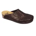Scholl chaussons mules Silène 42 -moka