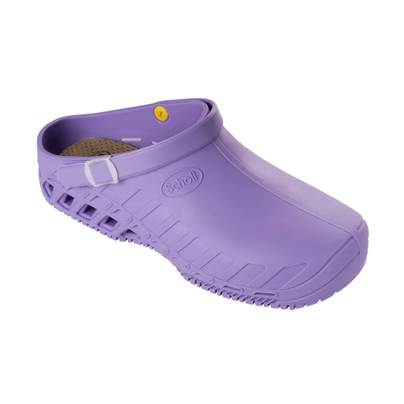 Scholl Clog Evo gamme professionnelle taille 34-35 -lilas