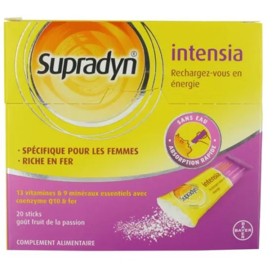 Bayer Supradyn Intensia 20 Sticks