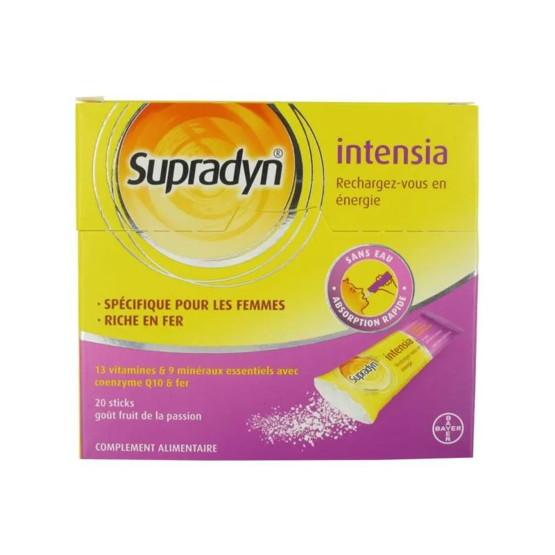 Bayer Supradyn Intensia 20 Sticks