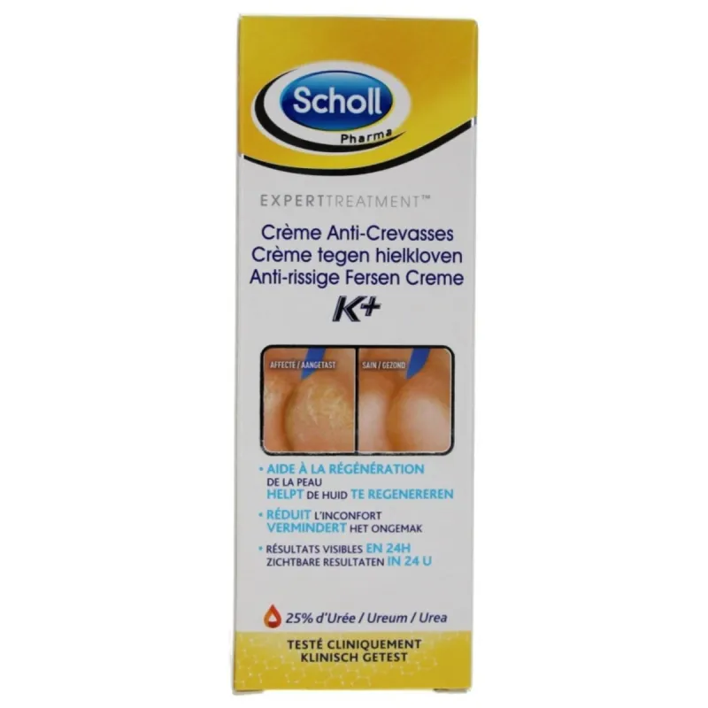 Scholl Crème Reconstituante K+ 60ml