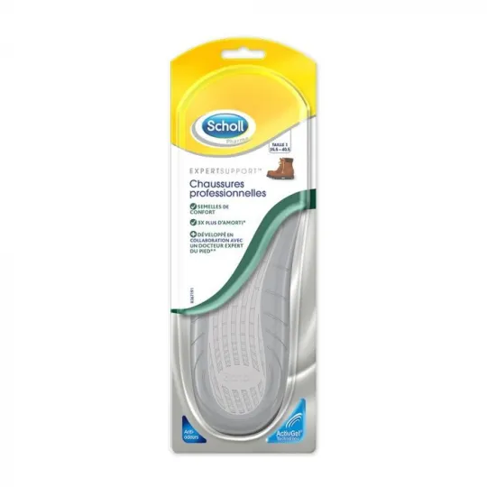 Scholl Expert Semelles Chaussures Professionnelles Taille 1 Scholl Expert Semelles Chaussures Professionnelles Taille 1